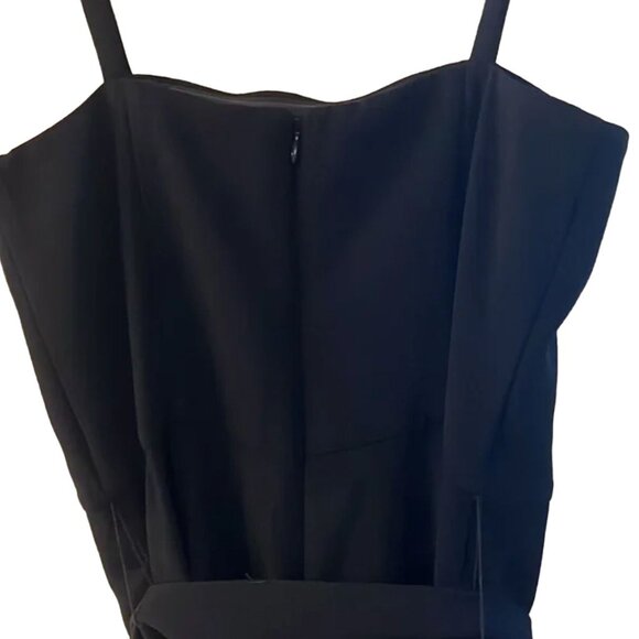 Vineyard Vines Jumpsuit Romper Women's Size 6 Black Excellent VERY gently used c - Picture 9 of 13